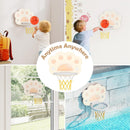 OLAKIDS Toddler Basketball Hoop, 3 in 1 Indoor Outdoor Play Set Gifts for Boys Girls