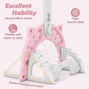 OLAKIDS Toddler Basketball Hoop, 3 in 1 Indoor Outdoor Play Set Gifts for Boys Girls