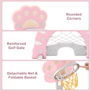 OLAKIDS Toddler Basketball Hoop, 3 in 1 Indoor Outdoor Play Set Gifts for Boys Girls