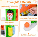 OLAKIDS Giant 4 in A Row Game with Height Adjustment, 4 to Score Games for Indoor Outdoor Fun