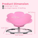 Olakids Sensory Spinning Chair, Flower Shape 360° Swivel Seat for Autistic Kids Autism ADHD Children