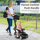 OLAKIDS Licensed Mercedes Benz Push Car for Toddlers, 3 in 1 Baby Stroller