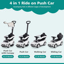 OLAKIDS Licensed Mercedes Benz Push Car for Toddlers, 3 in 1 Baby Stroller