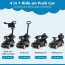 OLAKIDS Licensed Mercedes Benz Push Car for Toddlers, 3 in 1 Baby Stroller