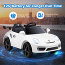 OLAKIDS Licensed Porsche 12V Pink Ride on Car  Electric Vehicle Battery Powered with Remote Control