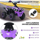 OLAKIDS Kids Ride on ATV, 12V 4 Wheeler Quad Toy Vehicle for Kids Over 3 Years Old