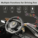 OLAKIDS 2 Seater Kids Ride on Car 12V 4WD Licensed Lamborghini Veneno