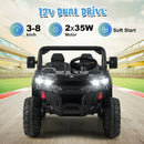 OLAKIDS 2 Seater Ride On UTV, 12V Kids Electric Vehicle Dump Truck