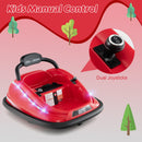OLAKIDS Bumper Car for Toddlers, 12V Kids Electric Ride on Toy, Battery Powered Vehicle Racer for Baby