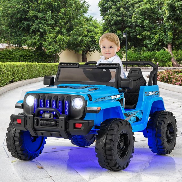 OLAKIDS Kids Ride on Truck 12V Electric Vehicle with Remote Control