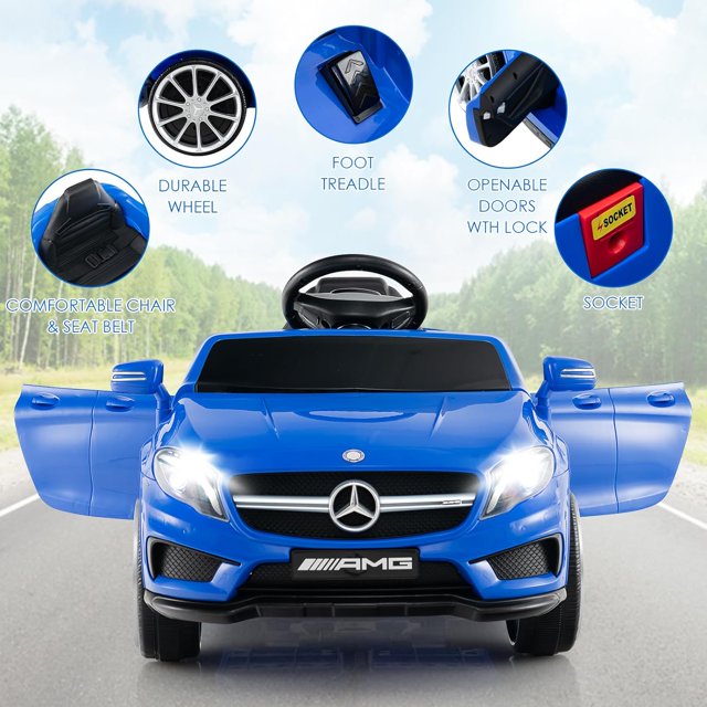OLAKIDS 12V Electric Kids Ride On Car Licensed Mercedes Benz SL500 Toy Car