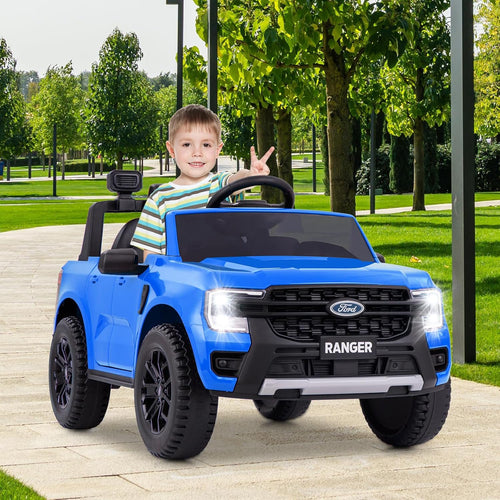 OLAKIDS Licensed Ford Ranger Ride on Car for Kids by OLAKIDS, 12V Electric Vehicle