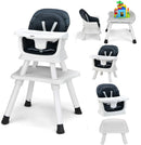 INFANS 8 in 1 Baby High Chair, Convertible Highchair for Babies and Toddlers, Infant Dining Booster Seat