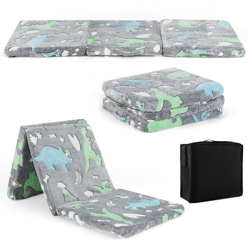 OLAKIDS Foldable Floor Mattress for Kids,  Portable Foam Mattress