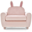 OLAKIDS Kids Sofa, Children Armrest Chair with Sturdy Wood Construction and Dutch Velvet