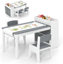 OLAKIDS Kids Table and Chair Set, Toddler Art Craft Play Wood Activity Desk
