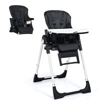 INFANS 4 in 1 High Chair–Booster Seat, Convertible Highchair, Installation-Free,Simple Fold for Baby, Infant& Toddler