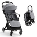 INFANS Lightweight Baby Stroller, One-Hand Gravity Fold, Compact Travel Stroller for Airplane