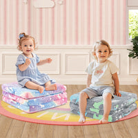 OLAKIDS Foldable Floor Mattress for Kids,  Portable Foam Mattress