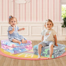 OLAKIDS Foldable Floor Mattress for Kids,  Portable Foam Mattress