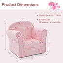 OLAKIDS Kids Sofa, Toddler Armchair Chair with Sturdy Wood Construction, Upholstered Children Armrest Couch