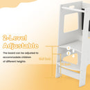 OLAKIDS Toddler Standing Tower, Kids Montessori Kitchen Step Stool Helper