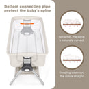Baby Bassinet Bedside Sleeper with Spine Protecting Support INFANS