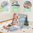 OLAKIDS Foldable Floor Mattress for Kids,  Portable Foam Mattress