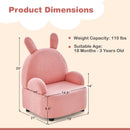 OLAKIDS Kids Sofa, Toddler Armchair Chair with Solid Sturdy Wood Construction Plush Fabric