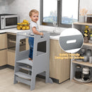 OLAKIDS Toddler Standing Tower, Kids Montessori Kitchen Step Stool Helper