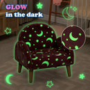 OLAKIDS Kids Sofa with Glow in The Dark, Toddler Armchair Couch