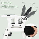 INFANS 5 in 1 Baby High Chair, Convertible Toddler Table Chair Set,  Multi-Function Seat with Lockable Universal Wheels