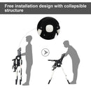 INFANS Foldable High Chair for Babies & Toddlers with Multiple Adjustable Backrest, Footrest and Seat Height