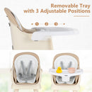 INFANS 8 in 1 Baby High Chair, Convertible Highchair for Babies and Toddlers, Infant Dining Booster Seat