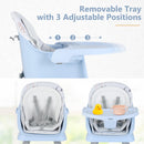INFANS 8 in 1 Baby High Chair, Convertible Highchair for Babies and Toddlers, Infant Dining Booster Seat