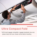 INFANS Lightweight Baby Stroller, One-Hand Gravity Fold, Compact Travel Stroller for Airplane