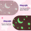 OLAKIDS Kids Sofa with Glow in The Dark, Toddler Armchair Couch