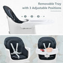 INFANS 8 in 1 Baby High Chair, Convertible Highchair for Babies and Toddlers, Infant Dining Booster Seat
