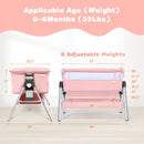 Baby Bassinet Bedside Sleeper with Spine Protecting Support INFANS