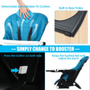 INFANS 4 in 1 High Chair–Booster Seat, Convertible Highchair, Installation-Free,Simple Fold for Baby, Infant& Toddler