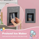 OLAKIDS Kids Kitchen Playset, Toddler Wooden Kitchen Pretend Cooking Toy Set with Coffee Maker