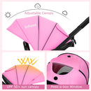 INFANS 2 in 1 Baby Stroller, High Landscape Infant Stroller & Reversible Bassinet Pram, Foldable Pushchair