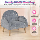 OLAKIDS Kids Sofa with Glow in The Dark, Toddler Armchair Couch