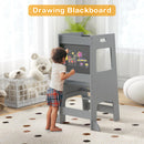 OLAKIDS Toddler Standing Tower, Kids Montessori Kitchen Step Stool Helper