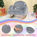 OLAKIDS Kids Sofa with Glow in The Dark, Toddler Rocking Chair