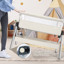 Baby Bassinet Bedside Sleeper with Spine Protecting Support INFANS