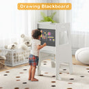 OLAKIDS Toddler Standing Tower, Kids Montessori Kitchen Step Stool Helper
