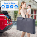 INFANS 3 in 1 Baby Bassinets, Bedside Sleeping for Newborn, Folding Crib with Mattress, Easy to Assemble Cradle