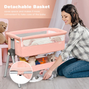 Baby Bassinet Bedside Sleeper with Spine Protecting Support INFANS