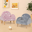 OLAKIDS Kids Sofa with Glow in The Dark, Toddler Armchair Couch
